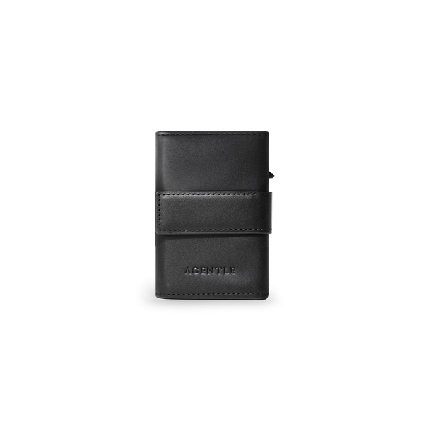 AGENTLE • POP-UP Edition Wallet Instant Card Access • Smooth Top-Grain Leather