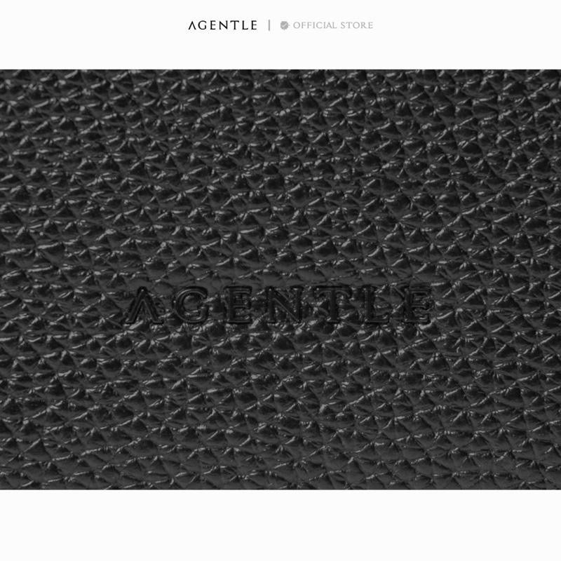 AGENTLE • BOXCASE CITY - Structured Cuboid Messenger for Men