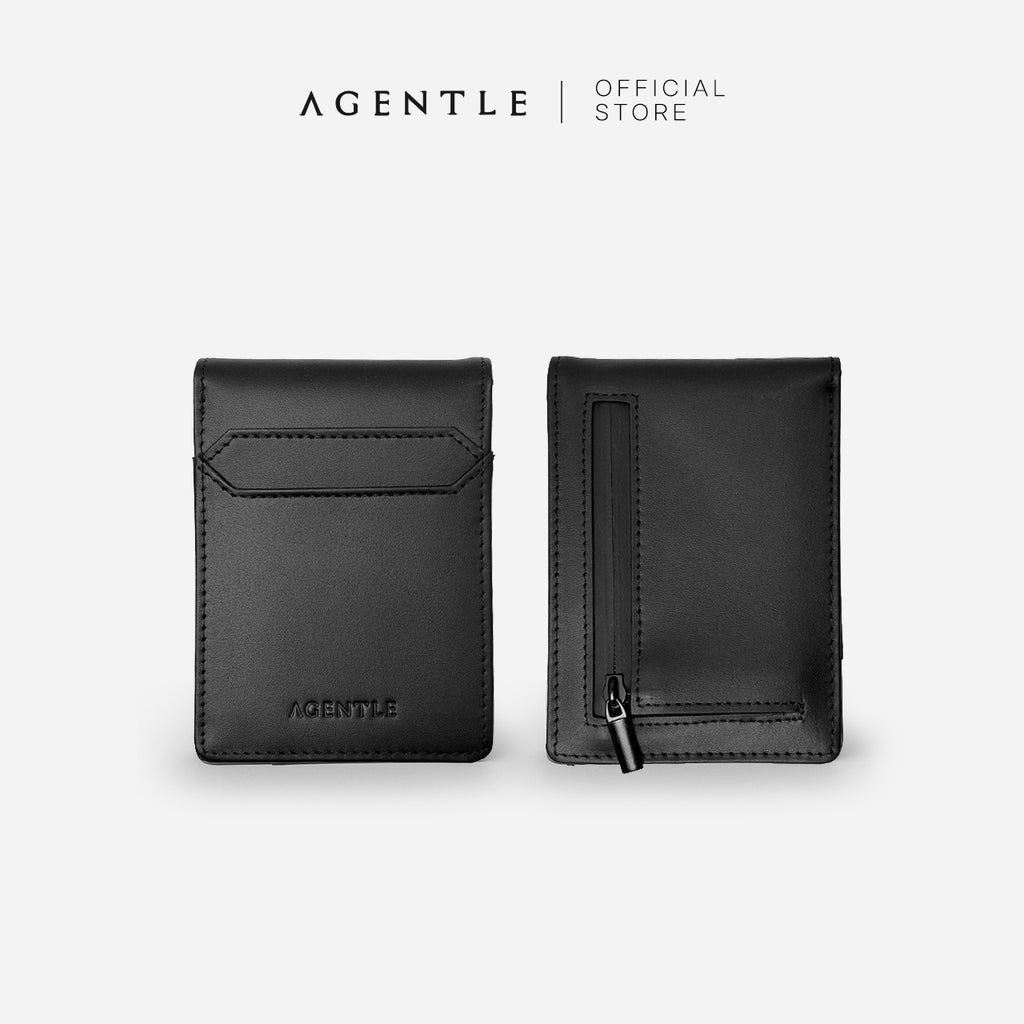 AGENTLE - 2 FOLD Magnetic Closure Wallet [Multi-Layer]