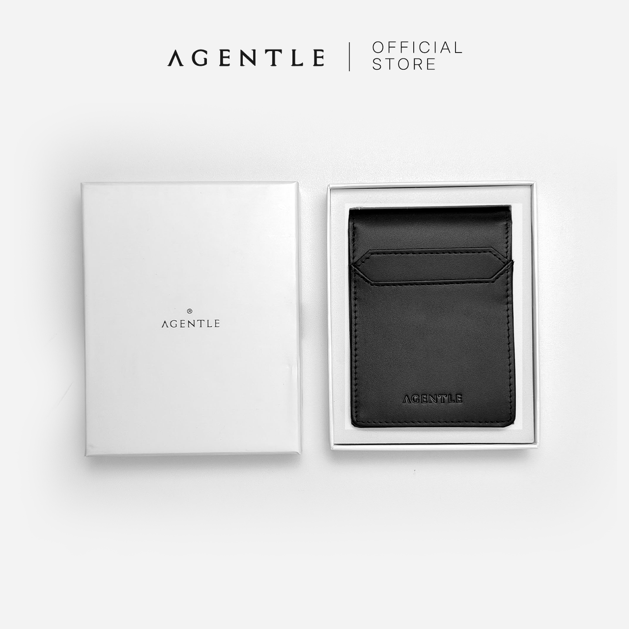 AGENTLE - 2 FOLD Magnetic Closure Wallet [Multi-Layer]