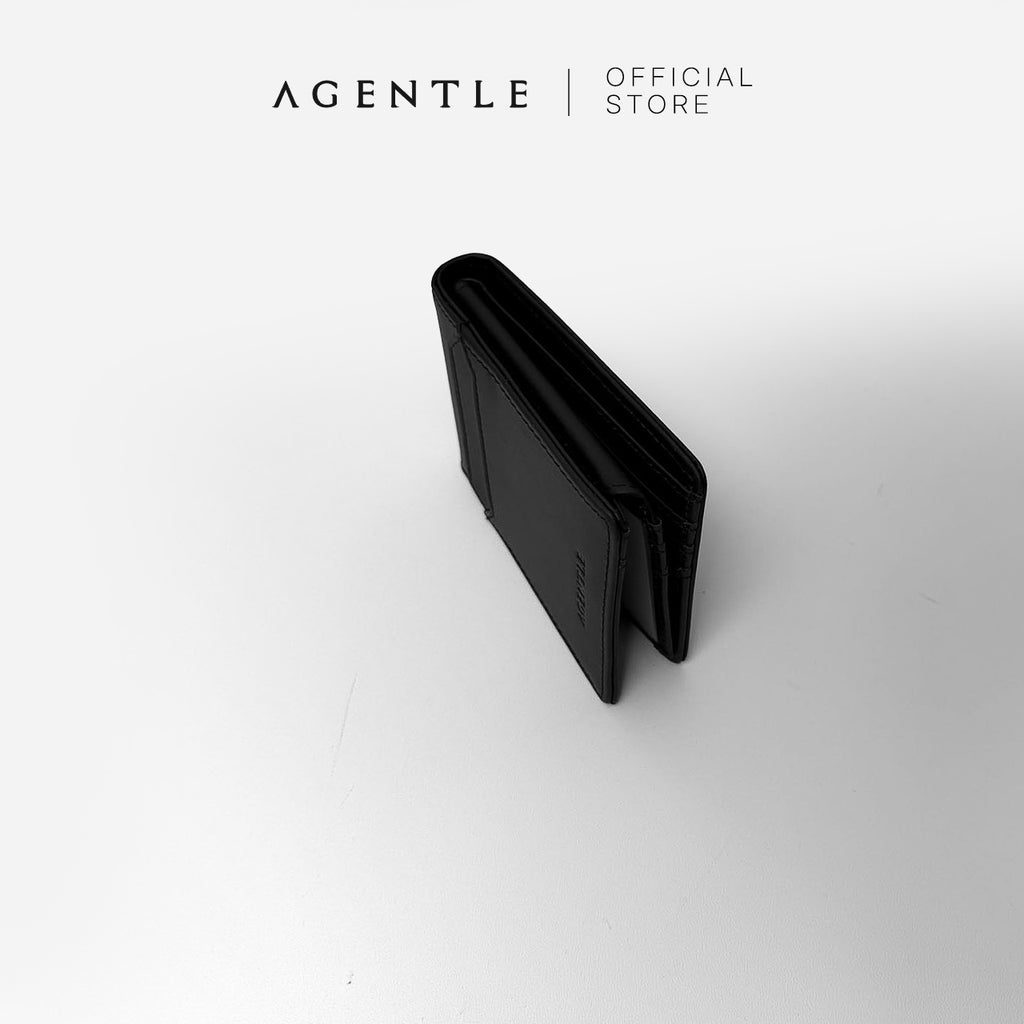 AGENTLE - 2 FOLD Magnetic Closure Wallet [Multi-Layer]