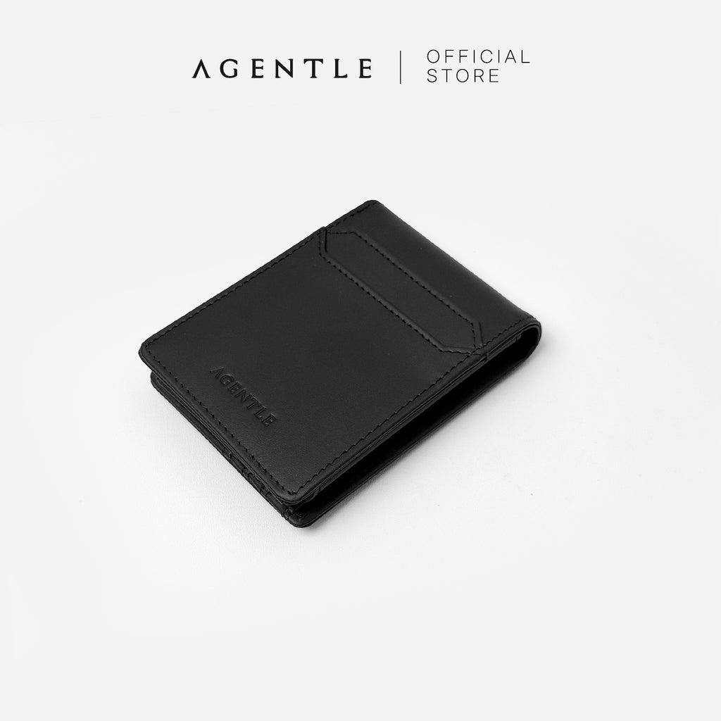 AGENTLE - 2 FOLD Magnetic Closure Wallet [Multi-Layer]