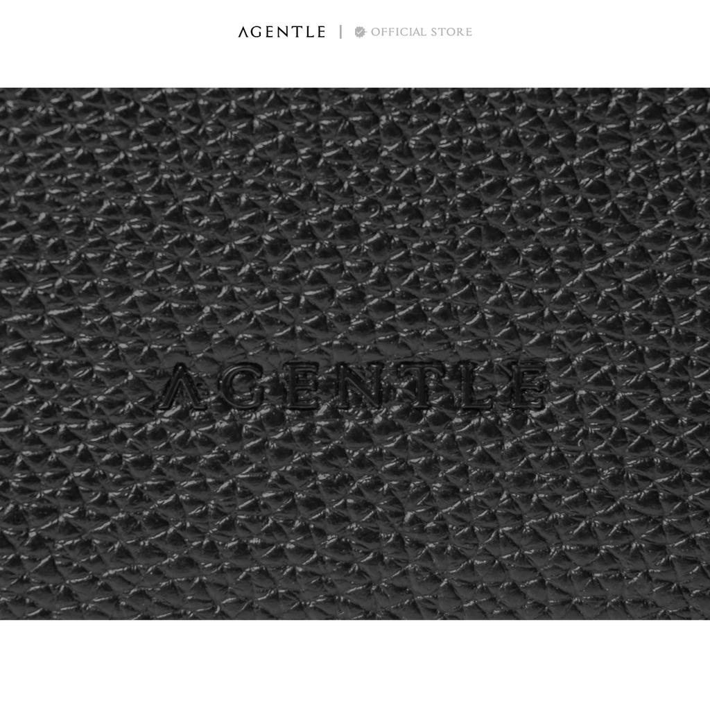 AGENTLE • BOXCASE CITY - Structured Cuboid Messenger for Men
