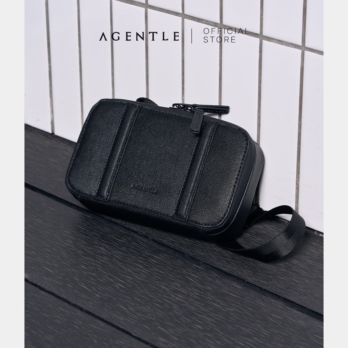 AGENTLE • HALF MCR Pouch 8" – กระเป๋าสะพายข้างใบเล็ก น้ำหนักเบา