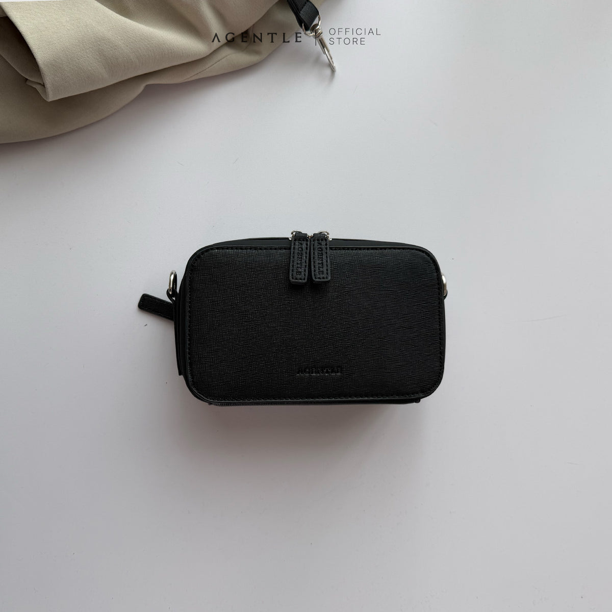 AGENTLE • MCR Compact – Gen IV กระเป๋าสะพายข้างผู้ชาย ทรงมีโครงสร้าง มินิมอล