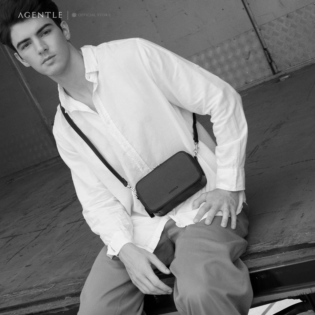 AGENTLE • MCR Compact – Gen IV Minimal Structured Crossbody for Men