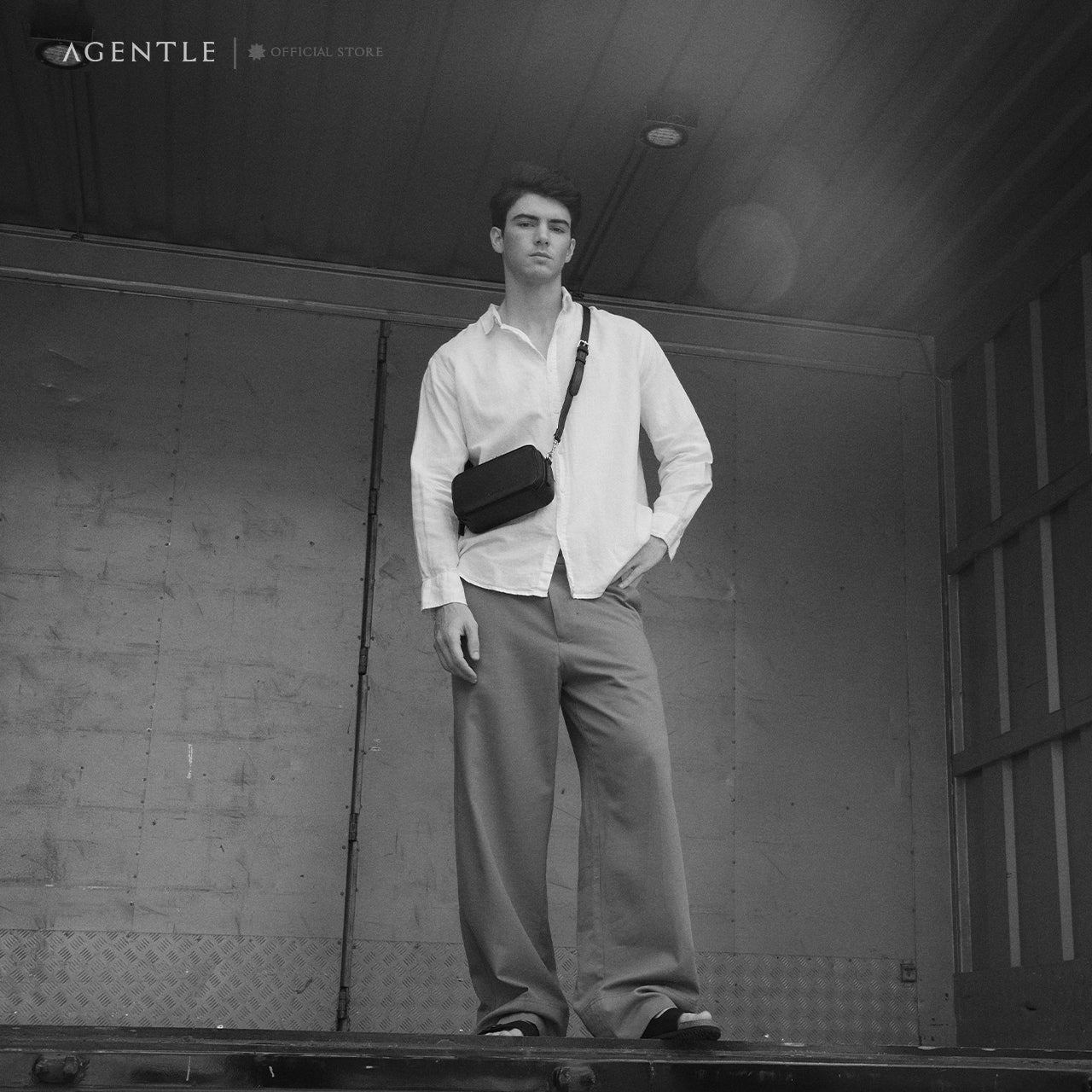 AGENTLE • MCR Compact – Gen IV Minimal Structured Crossbody for Men