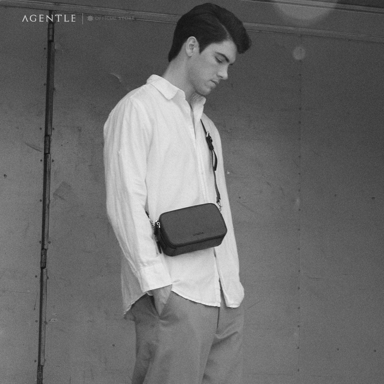 AGENTLE • MCR Compact – Gen IV Minimal Structured Crossbody for Men