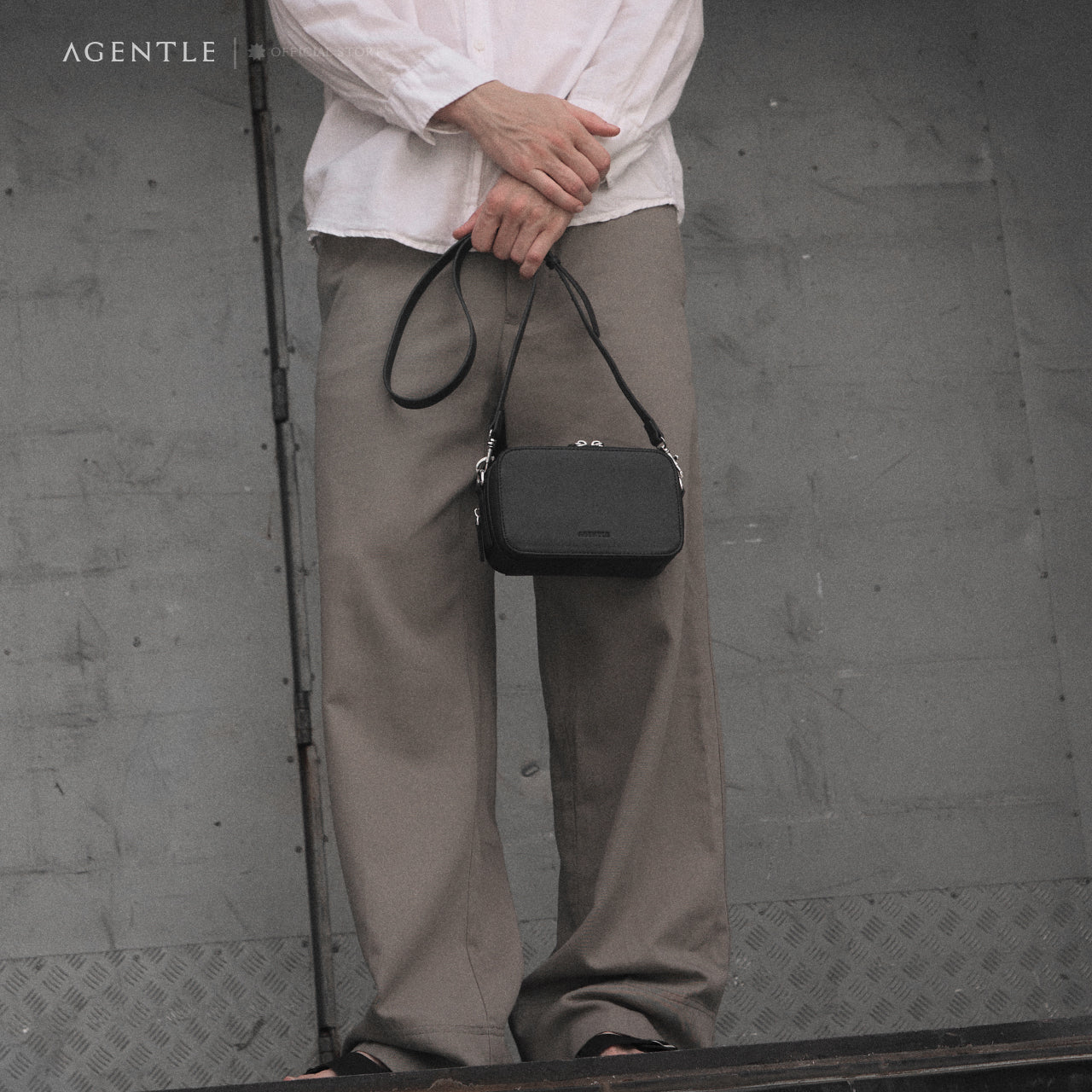 AGENTLE • MCR Compact – Gen IV Minimal Structured Crossbody for Men