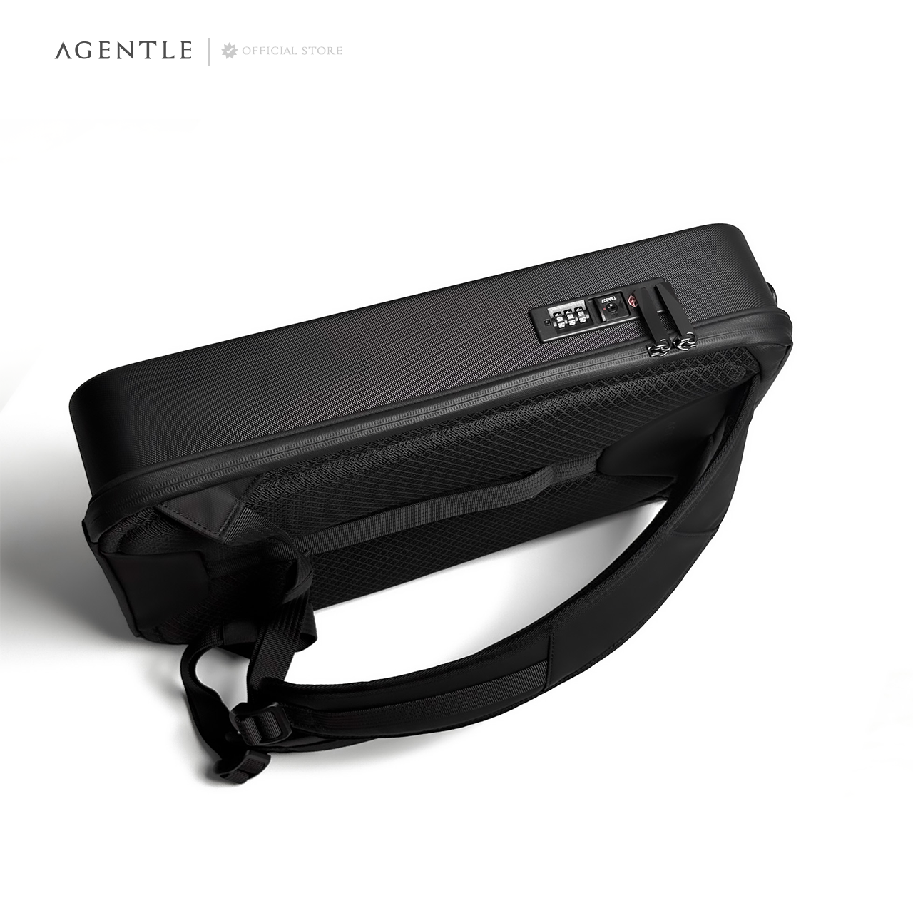 AGENTLE • PERFECT PACK [18"] Minimal Tech Backpack • Structured Hard Shell