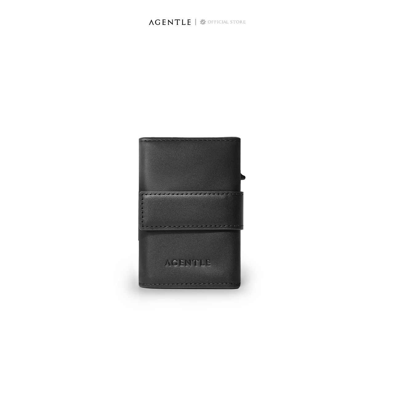 AGENTLE • POP-UP Edition Wallet Instant Card Access • Smooth Top-Grain Leather