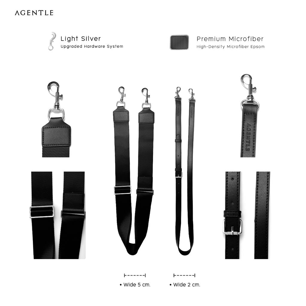 AGENTLE • MCR Compact – Gen IV Minimal Structured Crossbody for Men