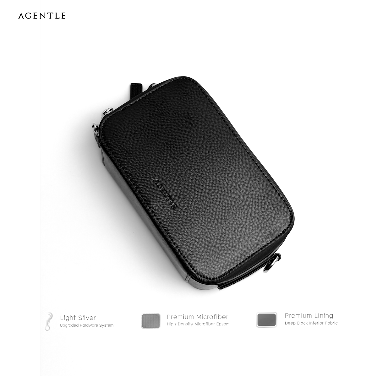 AGENTLE • MCR Compact – Gen IV Minimal Structured Crossbody for Men